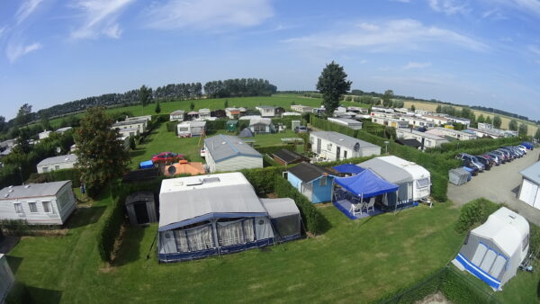 camping de woordhoeve Zeeuws-Vlaanderen luchtfoto